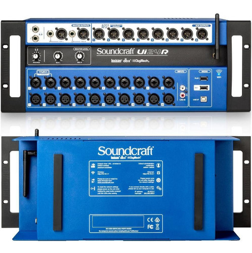 Mesa Digital Sondcraft Ui24r Ui24 24 Canais