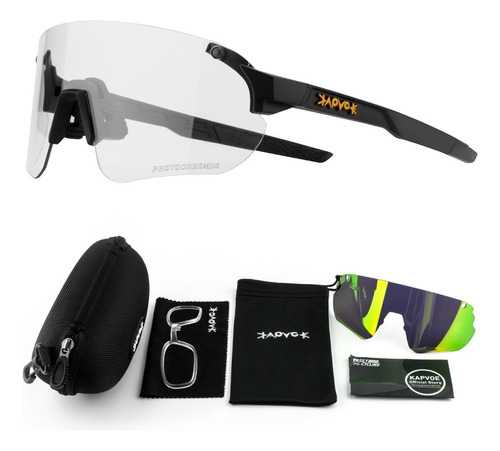 Gafas De Ciclismo Fotocromáticas Uv400 Gafas De Sol Unisex