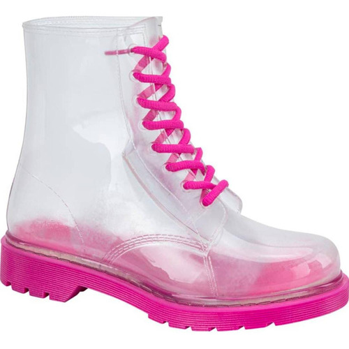 Botas De Lluvia Transparentes Dama 1140377 Fiusha