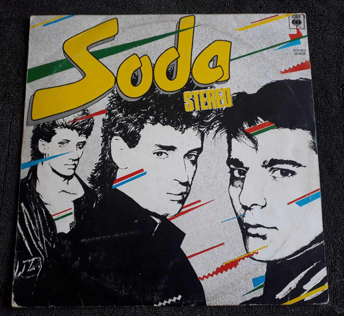 Soda Stereo Lp Soda Stereo Vinilo De Época 1990´s