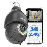 Eversecu Cámara Hd 2k Con Wifi 5g Y Alexa Seguridad 360