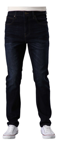 Jeans Hombre Austin Regular Tapered Fit Strong Dark