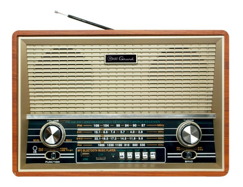 Radio Retro Parlante Bluetooth Grund 1940´s Mlab - 8733