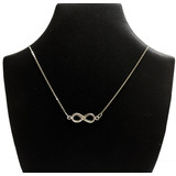 Collar Mujer Cadena Plata 925 Dije Infinito