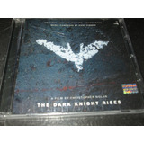 Cd Soundtrack The Dark Knight Rises Zimmer Batman 39a Leer