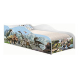 Cama Infantil Dinossauros Com Colchão