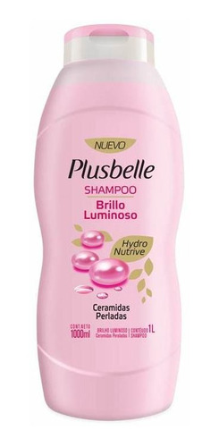 Pack X 24 Unid. Shampoo  Brillo 1 Lt Plusbelle Shamp-cr-aco