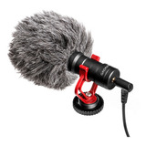 Microfono Gadnic Grabacion Pro Video Celular + Parabrisas