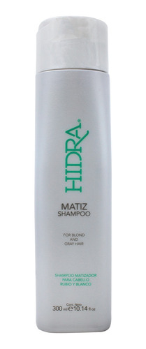 Shampoo Matizador Morado Para Cabello Plata Hidra 300 Ml