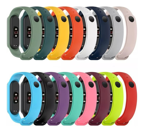 Set 4 Correa Pulsera Xiaomi Band 3 4 5 6 Malla Envio Gratis