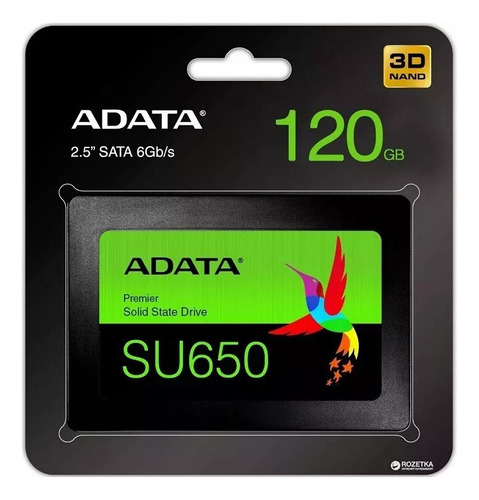 Adata Ssd Sata Modelo Su650 120gb