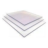 Policarbonato Compacto Plancha Transparente 3 Mm / 60x60 Cm