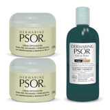 Psoriasis - 2 Cremas Psor  X 250gr + 1 Shampoo Psor X 250cc 