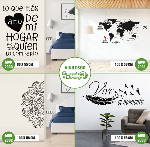 Vinilo Decorativo - Frases -  De Pared