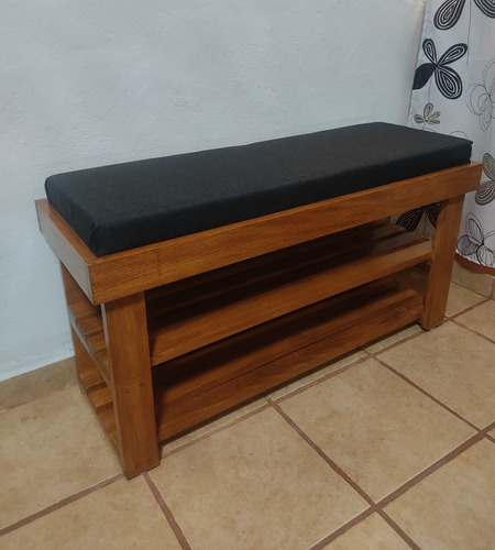 Zapatera Banca De Madera