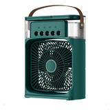 Ar Condicionado E Ventilador Frio Silencioso Mini Portátil Cor Mini Ar Verde