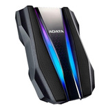 Disco Duro Externo 2tb Adata Usb 3.1 Rgb Hd770 Negro