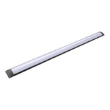 Lâmpada Led Tubular Sobrepor 60cm 18w 3000k Branco Quente