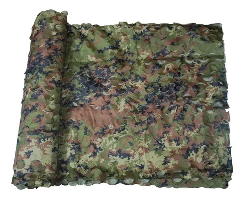 Red De Camuflaje Loogu Rollo A Granel Bosque - 3x6 Metros