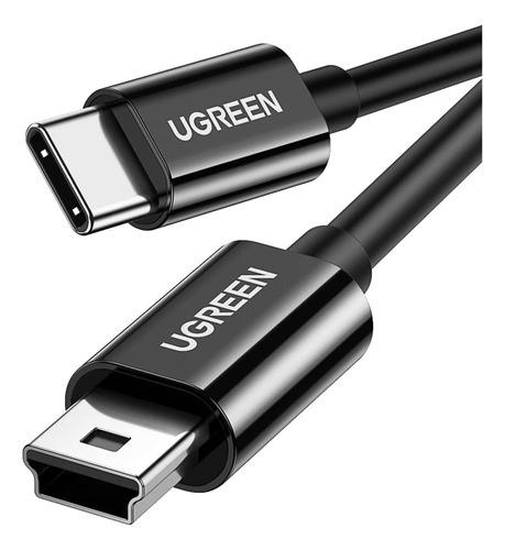 Cable Ugreen Mini Usb A Usb C, 3 Pies, Compact, Mini Usb