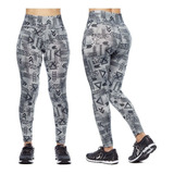 Combo 8 Calça Legging Legue Feminina Cos Alto Atacado 