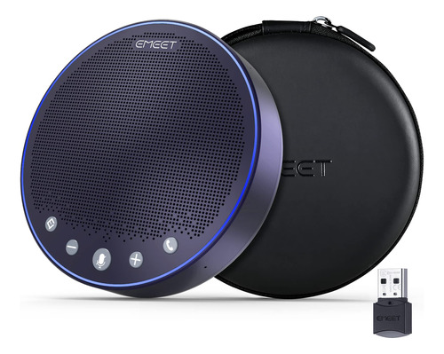 Emeet Altavoz Bluetooth M3, Certificado Zoom 4 Microfonos Ai