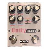 Pedal Multi Efectos Maza Unity Delay Octave Overdrive Reverb