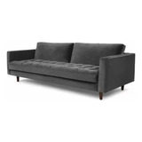 Sillón 3 Cuerpos Terciopelo 40% Off