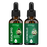 2 Aceites Esenciales Eucalipto Limoncillo 20ml Aromaterapia
