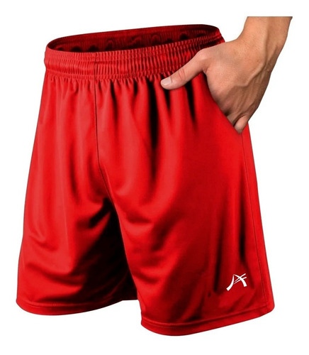 Shorts Deportivos Alpina C/ Bolsillos Futbol Basquet Running