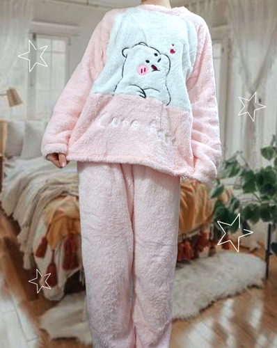 Pijama Kawaii Invierno Polar Soft Teen Adulto Regalo Cute