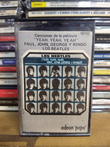 Los Beatles Yeah Yeah Yeah  Cassette 