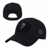 Gorro Jockey Logo Calavera Táctica Militar Airsof