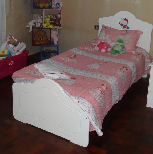 Cama Cuna Funcional Infantil Laqueada 1 Plaza San Miguel 