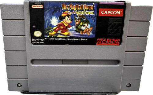 The Magical Quest Starring Micky Mouse | Snes Super Nintendo