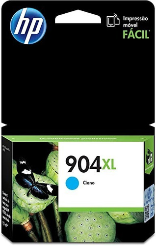 Hp Cartucho Tinta #904xl Cyan T6m04al