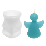 Molde Silicon Angel Angelito Baby Shower Bautizo  Vela