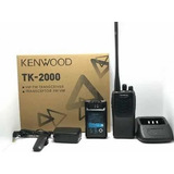 Pareja De Radios Kenwood Tk2000 Uhf + 4 Baterias