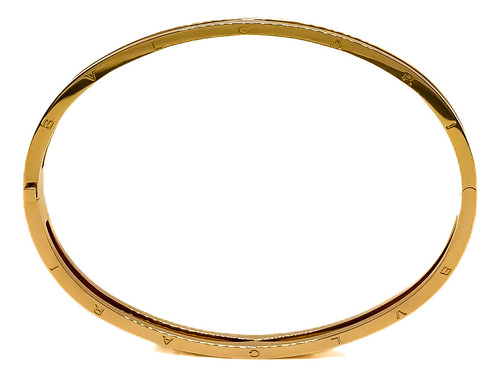 Pulsera Esclava Bulgari Oro 18k Maciza 5,4 Cm