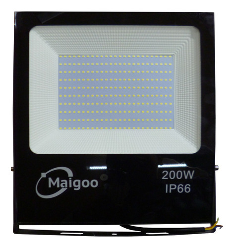 6 Pz Reflector Led 200w Multivoltaje Exterior Mgrf200p