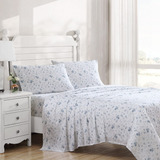 Laura Ashley Home Juego De Ropa De Cama Queen De Algodon Sa