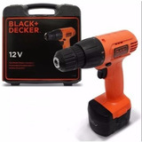 Taladro Atornillador Black Decker Cd121k Inalambrico 12v 