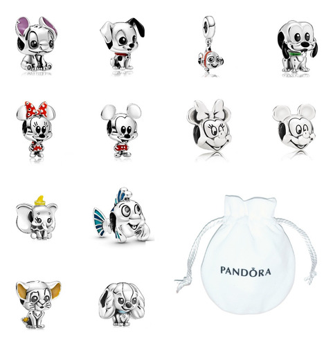 Charm Pandora Disney Baby Original Incluye Bolsa Cubrepolvo 