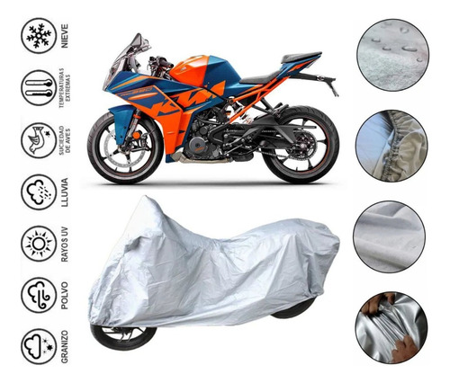 Cubre Impermeable Moto Ktm Rc 390