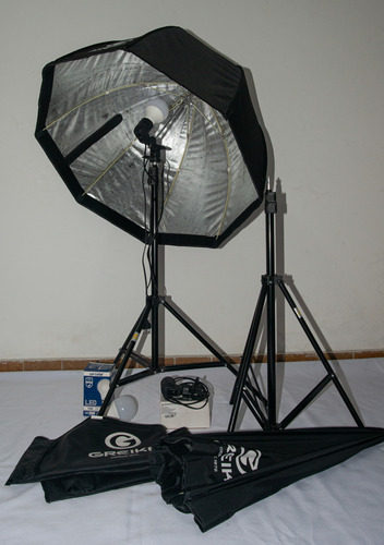 Kit Completo Iluminação Para Estudio ( 2 Itens De Brindes ) 