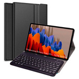 Capa Book + Teclado  Galaxy Tab S7+ Plus Tela 12.4 T976 T970