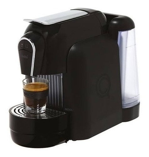 Cafeteira Delta Q Qool Auto Automática Preta Para Cápsulas Monodose 220v