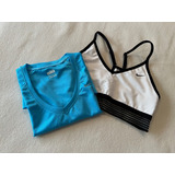 Lote Ropa Deportiva Mujer, Remera Y Top Nike Talle S