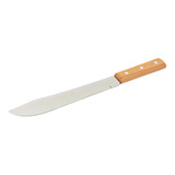 Cuchillo Acero Inoxidable 8  Mango Madera Dynamic Tramontina Color Marrón