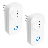 Pack 2 Enchufes Inteligente Wifi Smart Socket Domotica 